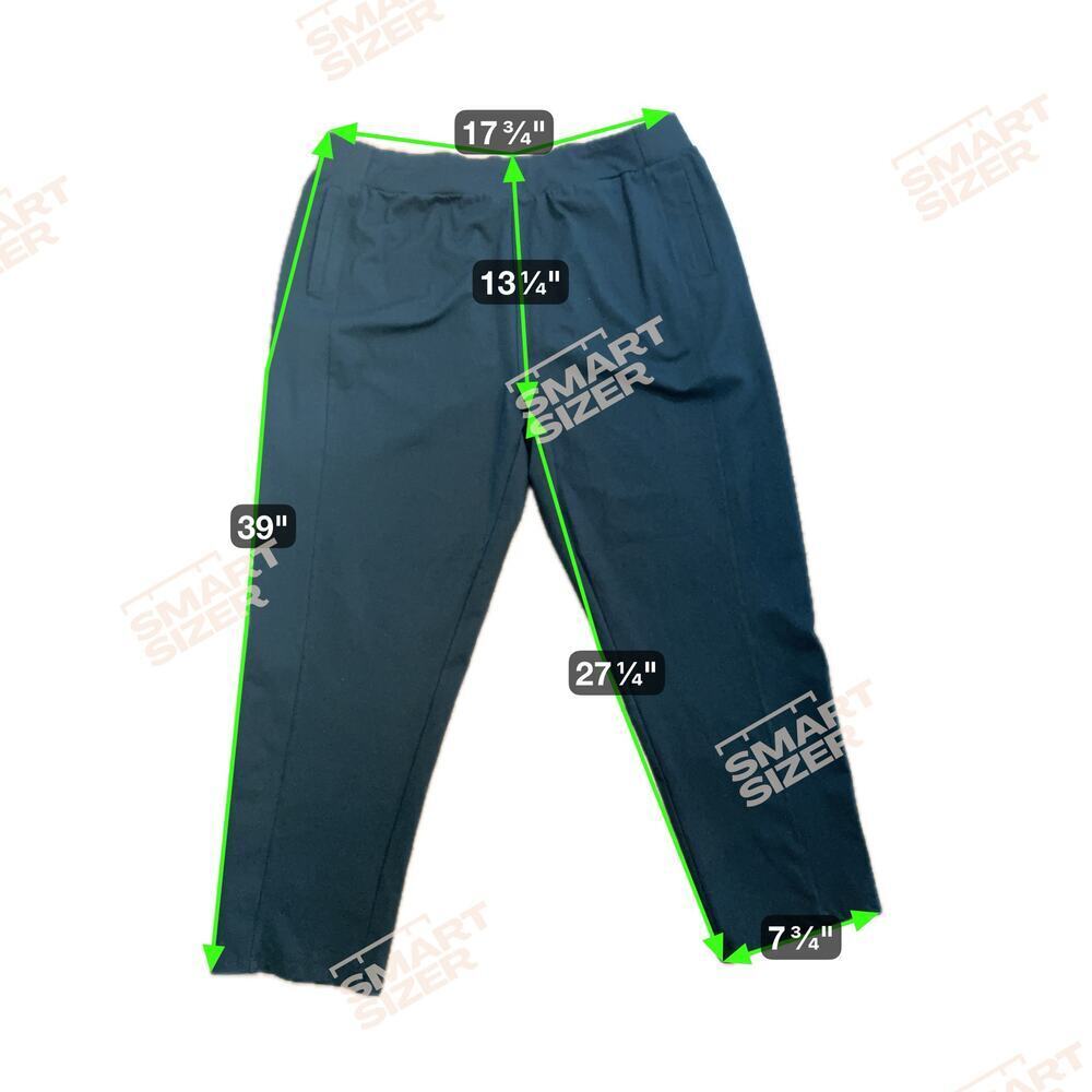New NANETTE LAPORE PLAY Stretch Comfort Elastic Waist Pockets Black Pants Sz L - Picture 10 of 10